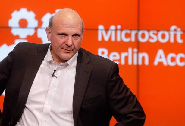 18.11.2013, Berlin, Deutschland - der scheidende Microsoft-Konzernchef Steve Ballmer. .