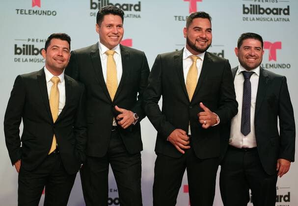 Latin artist Banda Sinaloense walks the red carpet during the 2017 Billboard Latin Music Awards at the Bank United Center, University of Miami, Miami, Florida on April 27, 2017.  MIA20170427126 GARYxIxROTHSTEIN