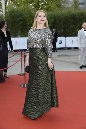 Caroline Peters Roter Teppich Deutscher Filmpreis 2017 in der Messe Berlin am 28.04.2017