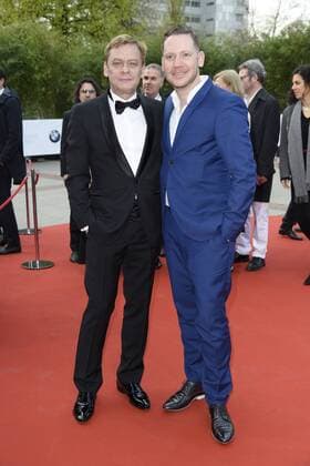 Sylvester Groth, Marco Kreuzpaintner Roter Teppich Deutscher Filmpreis 2017 in der Messe Berlin am 28.04.2017