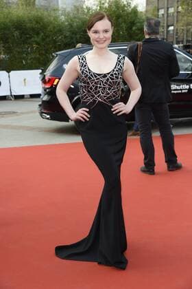 Maria Dragus Roter Teppich Deutscher Filmpreis 2017 in der Messe Berlin am 28.04.2017