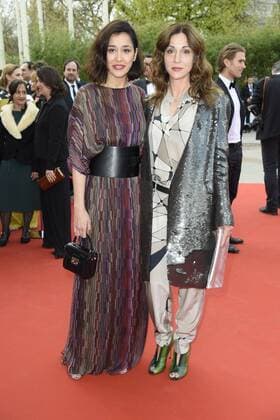 Dorka Gryllus, Ulrike C. Tscharre Roter Teppich Deutscher Filmpreis 2017 in der Messe Berlin am 28.04.2017