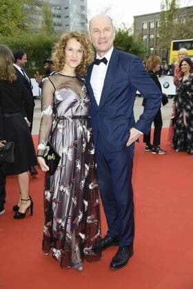 Chiara Schoras, Götz Schubert Roter Teppich Deutscher Filmpreis 2017 in der Messe Berlin am 28.04.2017