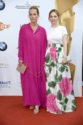 Claudia Michelsen, Mina Tander Roter Teppich Deutscher Filmpreis 2017 in der Messe Berlin am 28.04.2017