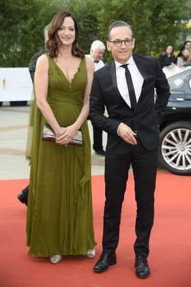 Natalia Wörner mit Freund Heiko Maas Roter Teppich Deutscher Filmpreis 2017 in der Messe Berlin am 28.04.2017