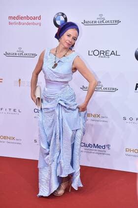 Katja Riemann bei der Verleihung Deutscher Filmpreis 2017 am 28.04.2017 in Berlin Deutscher Filmpreis 2017 in Berlin - Ankunft Roter Teppich 