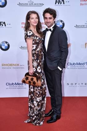Yvonne Catterfeld und Oliver Wnuk bei der Verleihung Deutscher Filmpreis 2017 am 28.04.2017 in Berlin Deutscher Filmpreis 2017 in Berlin - Ankunft Roter Teppich 