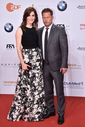 Bilder des Tages Christina Hecke und Til Schweiger bei der Verleihung Deutscher Filmpreis 2017 am 28.04.2017 in Berlin Deutscher Filmpreis 2017 in Berlin - Ankunft Roter Teppich 