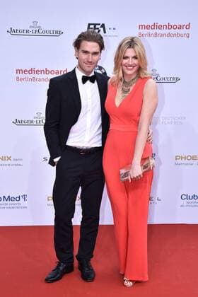 Nina Bott und Benjamin Baarz bei der Verleihung Deutscher Filmpreis 2017 am 28.04.2017 in Berlin Deutscher Filmpreis 2017 in Berlin - Ankunft Roter Teppich 