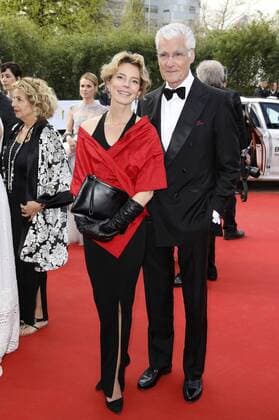 Christina Schütze und Sky du Mont bei der Verleihung des Deutschen Filmpreises 2017 in der Messe Berlin. Berlin, 28.04.2017 Foto:xS.xTschirnerx xFuturexImage