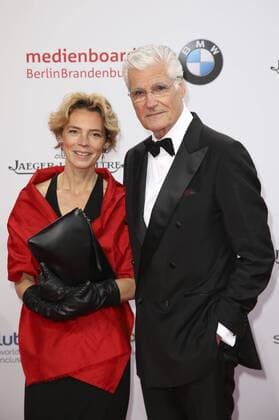 Christina Schütze und Sky du Mont bei der Verleihung des Deutschen Filmpreises 2017 in der Messe Berlin. Berlin, 28.04.2017 Foto:xS.xTschirnerx xFuturexImage