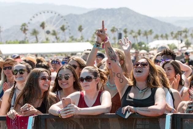 April 28, 2017 - Indio, California, U.S - Attendees enjoy the music during Stagecoach Music Festival in Indio, California Indio U.S. - ZUMAs135 20170428_zap_s135_028 Copyright: xDanielxDeSloverx