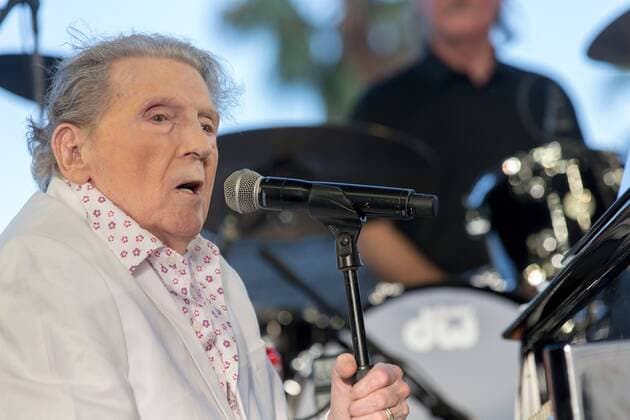 April 28, 2017 - Indio, California, U.S - JERRY LEE LEWIS during Stagecoach Music Festival in Indio, California Indio U.S. - ZUMAs135 20170428_zap_s135_065 Copyright: xDanielxDeSloverx