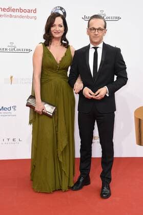 Natalia Wörner und Heiko Maas bei der Verleihung des Deutschen Filmpreises 2017 in der Messe Berlin. Berlin, 28.04.2017 Foto:xF.xKernx xFuturexImage