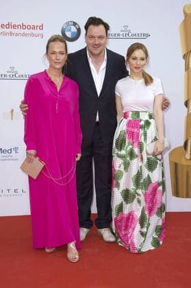Claudia Michelsen, Charly Hübner und Mina Tander bei der Verleihung des Deutschen Filmpreises 2017 in der Messe Berlin. Berlin, 28.04.2017 Foto:xF.xKernx xFuturexImage