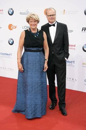 Monika Grütters mit Begleitung bei der Verleihung des Deutschen Filmpreises 2017 in der Messe Berlin. Berlin, 28.04.2017 Foto:xF.xKernx xFuturexImage