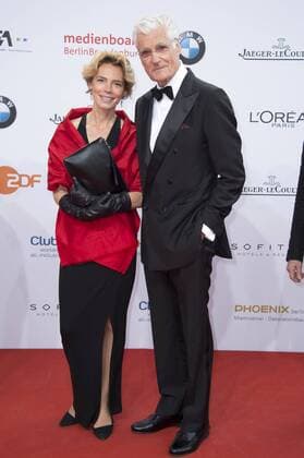 Christina Schütze und Sky du Mont bei der Verleihung des Deutschen Filmpreises 2017 in der Messe Berlin. Berlin, 28.04.2017 Foto:xF.xKernx xFuturexImage
