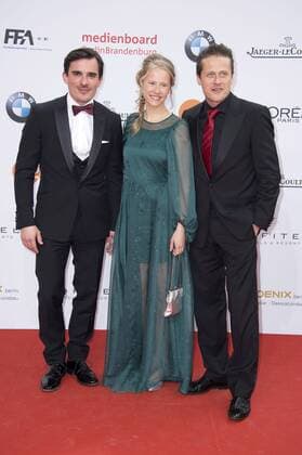 Hannes Wegener, Susanne Bormann und Roman Knizka bei der Verleihung des Deutschen Filmpreises 2017 in der Messe Berlin. Berlin, 28.04.2017 Foto:xF.xKernx xFuturexImage