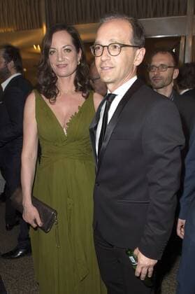 Natalia Wörner und Heiko Maas bei der Verleihung des Deutschen Filmpreises 2017 in der Messe Berlin. Berlin, 28.04.2017 Foto:xF.xKernx xFuturexImage