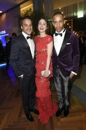 Kostja Ullmann, Aylin Tezel und Jerry Hoffmann bei der Verleihung des Deutschen Filmpreises 2017 in der Messe Berlin. Berlin, 28.04.2017 Foto:xF.xKernx xFuturexImage