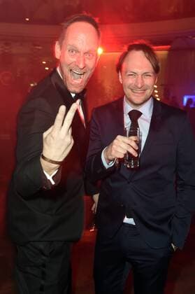 Daniel Termann mit Gast bei der Verleihung des Deutschen Filmpreises 2017 in der Messe Berlin. Berlin, 28.04.2017 Foto:xF.xKernx xFuturexImage