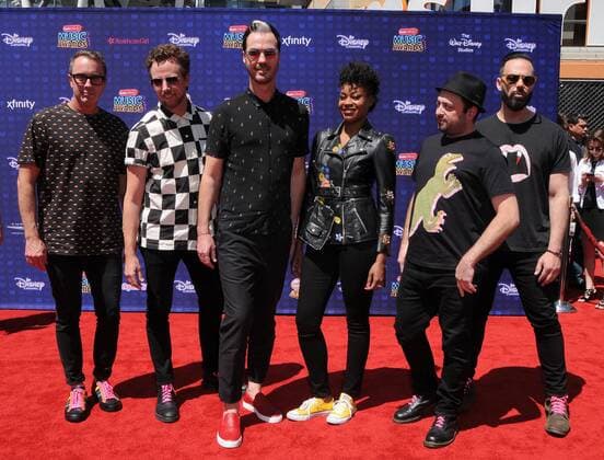 April 29, 2017 - Los Angeles, CA, United States - 29 April 2017 - Los Angeles, California - Fitz & The Tantrums. 2017 Radio Disney Music Awards held at Microsoft Theater in Los Angeles. Photo Credit: AdMedia Los Angeles United States - ZUMAa123 20170429_zaa_a123_093 Copyright: xBirdiexThompsonx