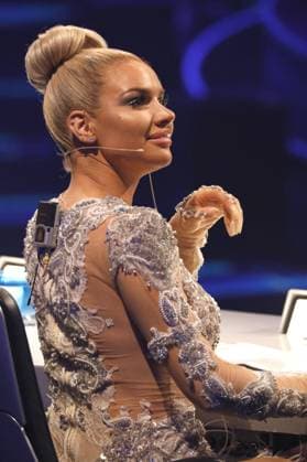 Shirin David in der vierten Live-Mottoshow der 14. Staffel der RTL-Castingshow Deutschland sucht den Superstar DSDS 2017 im MMC Coloneum. Köln, 29.04.2017 Foto:xC.xHardtx xFuturexImage