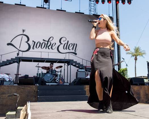 April 29, 2017 - Indio, California, U.S - BROOKE EDEN during Stagecoach Music Festival in Indio, California Indio U.S. - ZUMAs135 20170429_zap_s135_013 Copyright: xDanielxDeSloverx