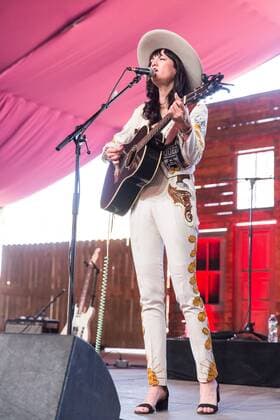 April 29, 2017 - Indio, California, U.S - NIKKI LANE during Stagecoach Music Festival in Indio, California Indio U.S. - ZUMAs135 20170429_zap_s135_034 Copyright: xDanielxDeSloverx