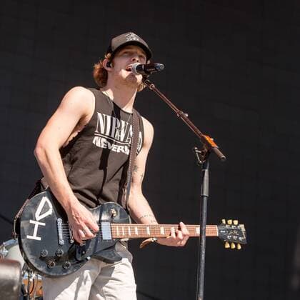 April 29, 2017 - Indio, California, U.S - TUCKER BEATHARD during Stagecoach Music Festival in Indio, California Indio U.S. - ZUMAs135 20170429_zap_s135_071 Copyright: xDanielxDeSloverx