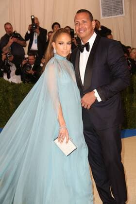 May 1, 2017 - New York, New York, U.S. - JENNIFER LOPEZ, ALEX RODRIGUEZ attend the Metropolitan Museum Costume Institute Benefit celebrating the exhibition of Rei Kawakubo Comme des Garcons-Art of the In Between.Met Museum,NYC.May 1, 2017.Photos by , Photos Inc. New York U.S. - ZUMAms4_ 20170501_zaf_ms4_059 Copyright: xSoniaxMoskowitzx