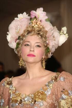May 1, 2017 - New York, New York, U.S. - HALEY BENNETT attends the Metropolitan Museum Costume Institute Benefit celebrating the exhibition of Rei Kawakubo Comme des Garcons-Art of the In Between.Met Museum,NYC.May 1, 2017.Photos by , Photos Inc. New York U.S. - ZUMAms4_ 20170501_zaf_ms4_098 Copyright: xSoniaxMoskowitzx