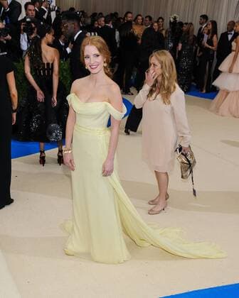May 1, 2017 - New York, NY, United States - 01 May 2017 - New York, New York - Jessica Chastain. 2017 Metropolitan Museum of Art Costume Institute Benefit Gala at The Metropolitan Museum of Art. Photo Credit: Christopher Smith AdMedia New York United States - ZUMAa123 20170501_zaa_a123_095 Copyright: xChristopherxSmith Admediax