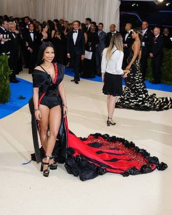 May 1, 2017 - New York, NY, United States - 01 May 2017 - New York, New York - Nicki Minaj. 2017 Metropolitan Museum of Art Costume Institute Benefit Gala at The Metropolitan Museum of Art. Photo Credit: Christopher Smith AdMedia New York United States - ZUMAa123 20170501_zaa_a123_106 Copyright: xChristopherxSmith Admediax