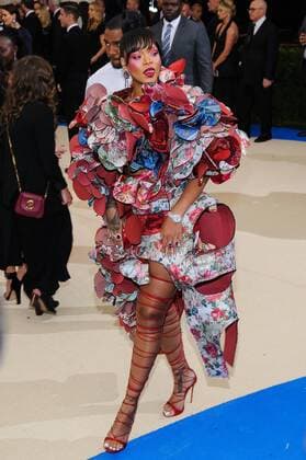 May 1, 2017 - New York, NY, United States - 01 May 2017 - New York, New York - Rihanna. 2017 Metropolitan Museum of Art Costume Institute Benefit Gala at The Metropolitan Museum of Art. Photo Credit: Christopher Smith AdMedia New York United States - ZUMAa123 20170501_zaa_a123_155 Copyright: xChristopherxSmith Admediax