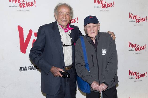 Venantino Venantini et Remy Julienne CELEBRITES : Avnt Premiere de Vive la Crise - Paris - 02 05 2017 JBAutissier Panoramic 