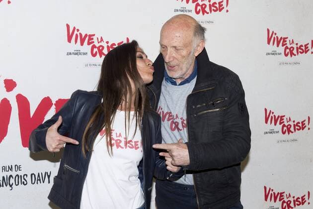 Emmanuelle Boidron et Rufus CELEBRITES : Avnt Premiere de Vive la Crise - Paris - 02 05 2017 JBAutissier Panoramic 