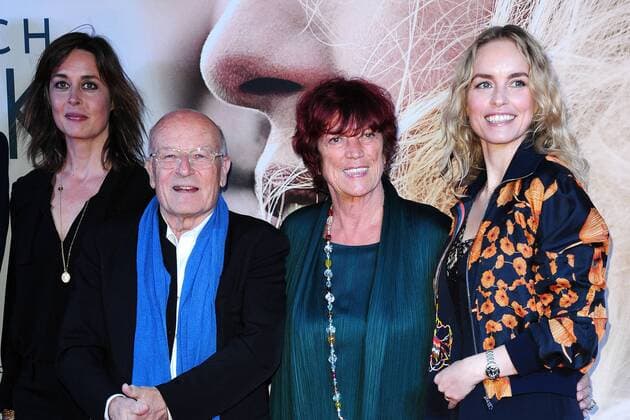 Susanne Wolff, Volker Schlöndorff, Regina Ziegler und Nina Hoss bei der Rückkehr nach Montauk Film Premiere am 3.05.2017 in München Rueckkehr nach Montauk Filmpremiere in Muenchen, 2017 
