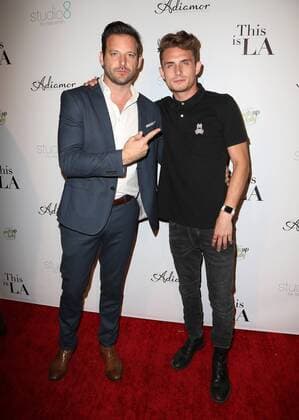 May 3, 2017 - Hollywood, CA, United States - 03 May 2017 - Hollywood, California - Robert Parks-Valletta, James Kennedy. This Is LA Premiere Party held at Yamashiro Hollywood. Photo Credit: Faye Sadou AdMedia Hollywood United States - ZUMAa123 20170503_zaa_a123_082 Copyright: xFayexSadou Admediax