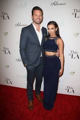 May 3, 2017 - Hollywood, CA, United States - 03 May 2017 - Hollywood, California - Scheana Marie, Robert Parks-Valletta. This Is LA Premiere Party held at Yamashiro Hollywood. Photo Credit: Faye Sadou AdMedia Hollywood United States - ZUMAa123 20170503_zaa_a123_098 Copyright: xFayexSadou Admediax