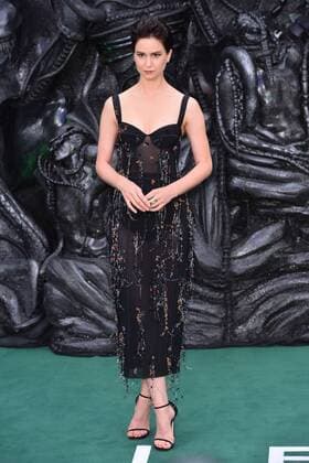 May 4, 2017 - London, England, United Kingdom - KATHERINE WATERSTON at the Alien: Covenant world premiere held at the Odeon Leicester Square. London United Kingdom  - ZUMAl94_ 20170504_zaf_l94_056 Copyright: xRayxTangx