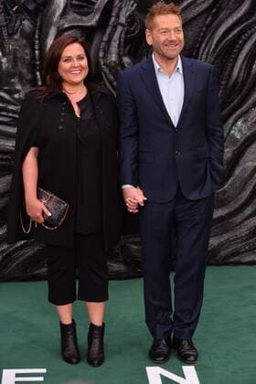May 4, 2017 - London, England, United Kingdom - KENNETH BRANAGH and wife LINDSAY BRUNNOCK at the Alien: Covenant world premiere held at the Odeon Leicester Square. London United Kingdom  - ZUMAl94_ 20170504_zaf_l94_058 Copyright: xRayxTangx