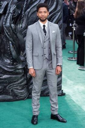 May 4, 2017 - London, London, UK - London, UK. JUSSIE SMOLLETT attends the Alien: Covenant world film premiere. London UK  - ZUMAl94_ 20170504_zaf_l94_072 Copyright: xRayxTangx
