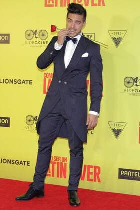 May 4, 2017 - Mexico - EUM20170504ESP22.JPG.CIUDAD DE MEXICO CinemaCine-Como ser un latin lover.- El actor Vadhir Derbez en la presentacion del filme que protagoniza su padre, Eugenio Derbez, Como ser un latin lover, 3 de mayo de 2017, Teatro Metropolitan. Foto: Agencia EL UNIVERSALCarlos MejiaJMA. Mexico  - ZUMAu78_ 20170504_zaf_u78_034 Copyright: xElxUniversalx
