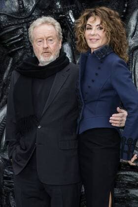 Alien: Covenant, World Premiere, London, UK London, UK. 4 May 2017. Ridley Scott and Giannina Facio attend the World Premiere of the Ridley Scott movie Alien: Covenant in Leicester Square.