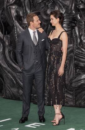 Alien: Covenant, World Premiere, London, UK London, UK. 4 May 2017. Michael Fassbender and Katherine Waterston attend the World Premiere of the Ridley Scott movie Alien: Covenant in Leicester Square.