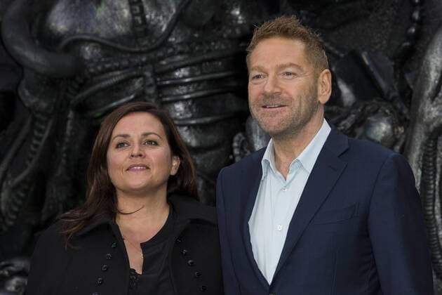 Alien: Covenant, World Premiere, London, UK London, UK. 4 May 2017. Lindsay Brunnock and Sir Kenneth Branagh attend the World Premiere of the Ridley Scott movie Alien: Covenant in Leicester Square.