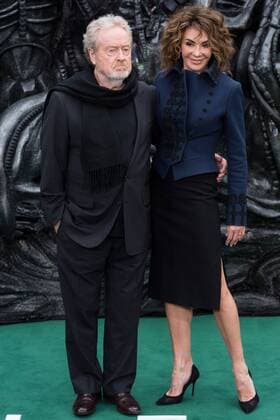 May 4, 2017 - London, London, UK - Ridley Scott and Giannina Facio attend the world film premiere of Alien: Covenant World Premiere in London London UK  - ZUMAt138 20170504_zap_t138_023 Copyright: xRayxTangx