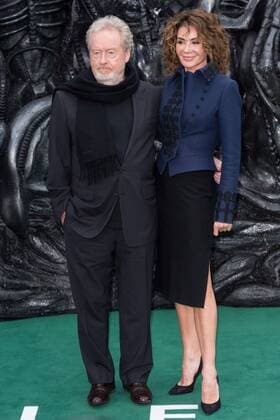 May 4, 2017 - London, London, UK - Ridley Scott and Giannina Facio attend the world film premiere of Alien: Covenant World Premiere in London London UK  - ZUMAt138 20170504_zap_t138_024 Copyright: xRayxTangx