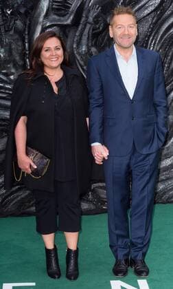 May 4, 2017 - London, London, UK - Lindsay Brunnock and Sir Kenneth Branagh attend the world film premiere of Alien: Covenant World Premiere in London London UK  - ZUMAt138 20170504_zap_t138_031 Copyright: xRayxTangx